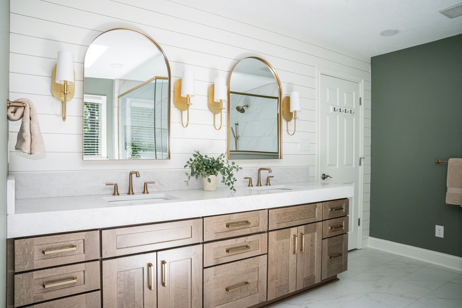 Colony Woods Bathroom - BK Interior Design project photograph