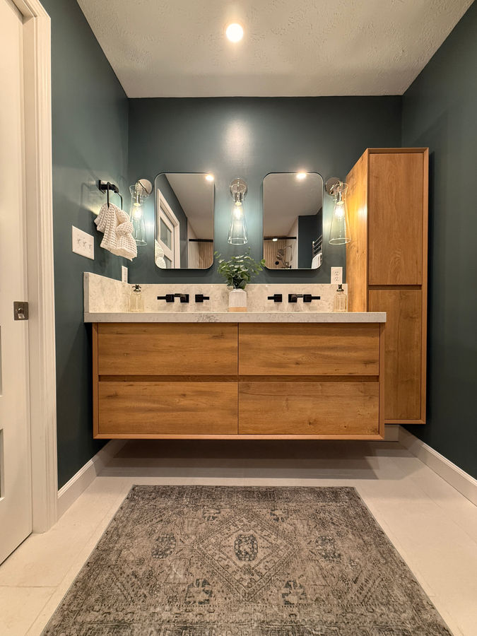 Eagle Valley Timeless Bathrooms - BK Interior Design project photograph